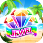��石�u爆炸官方版(Jewel Island Blast - Match 3 Puzzle)1.6安卓版